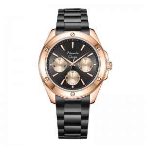 Alexandre Christie AC 2A72 Rosegold Black BFBBRBA